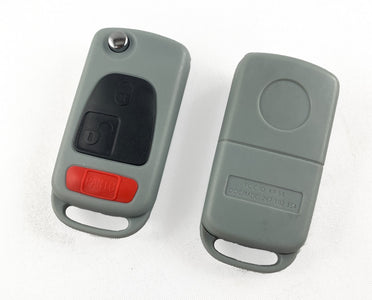 Crossfire 3 buttons flip key (HU64) PCF7935 GRAY