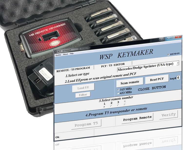 MB Remote Keymaker + WSP Keymaker + One Year Technical Support Subscription