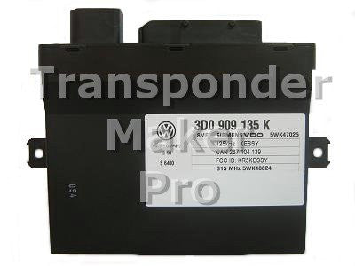 Software module 155 – Volkswagen, Audi, Porsche, Bentley KESSY Siemens-VDO