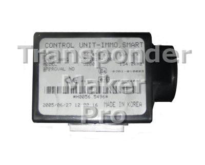 Software module 172 – Chevrolet, LDV immobox Shin Chang