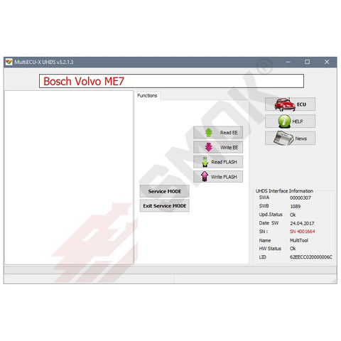 UHDS - EU0020 ECU Bosch OBD