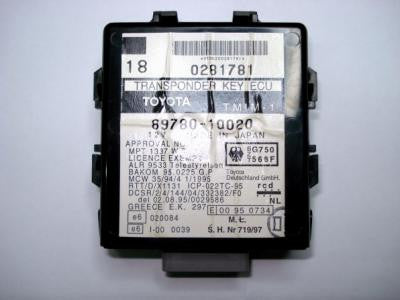 Software module 52 – Toyota immobox with ID33