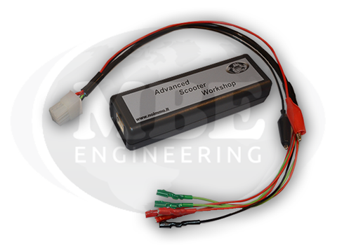 Advanced Scooter Workshop is a set of hardware and software that enables to work with ignition control unit (CDI) through K-line diagnostics.