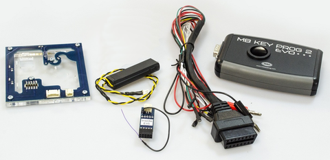 Software and hardware allows read password and program keys in vehicles with BGA keys. Update III
